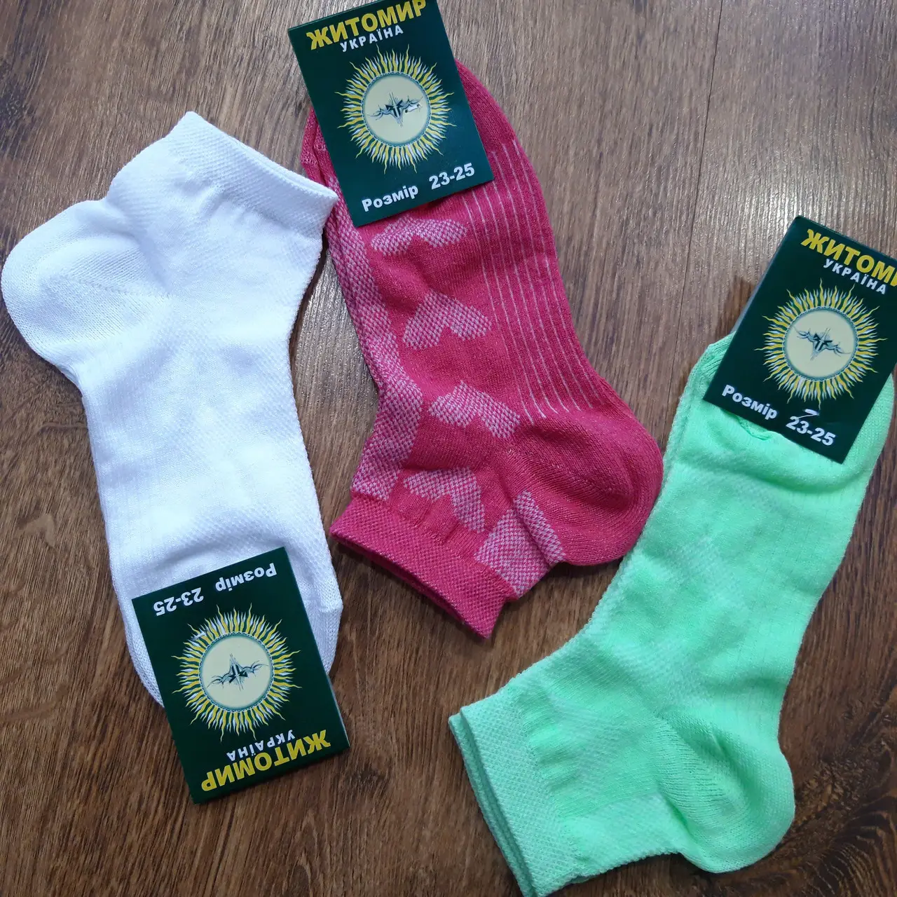 ЖІНОЧІ ЛІТНІ ШКАРПЕТКИ, СІТКА "ЖИТОМИР" 23-25(36-40)